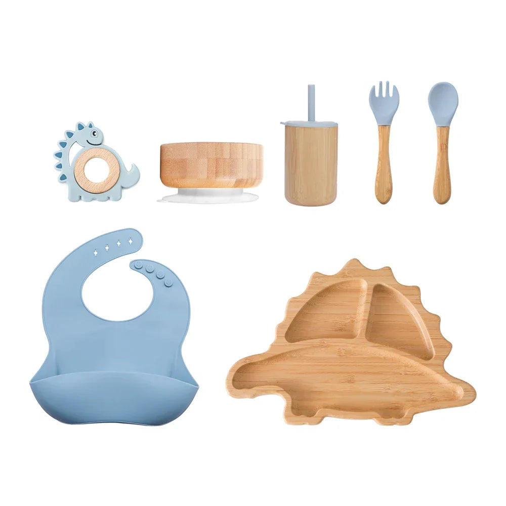 Coffret repas bébé bambou