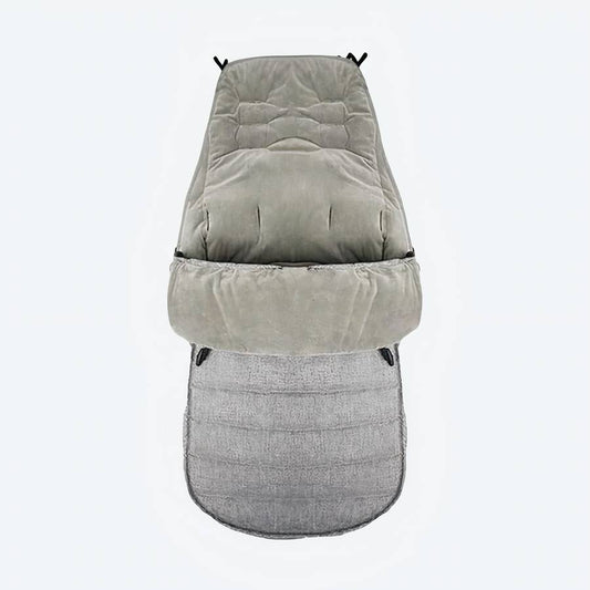 Barboteuse d’hiver épais imperméable pour bébé gris