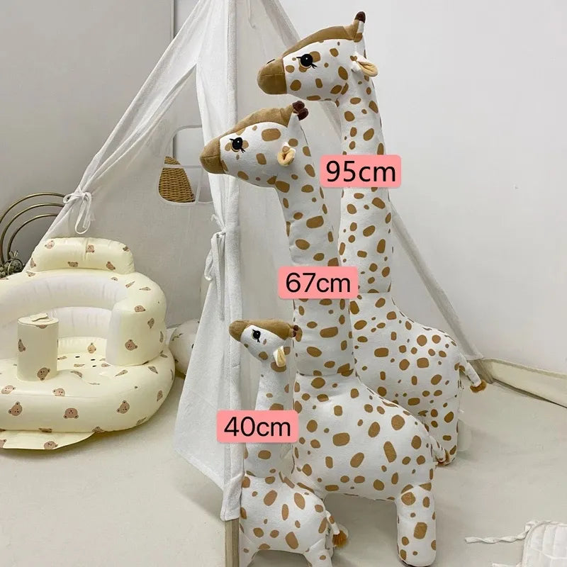 Peluche girafe géante