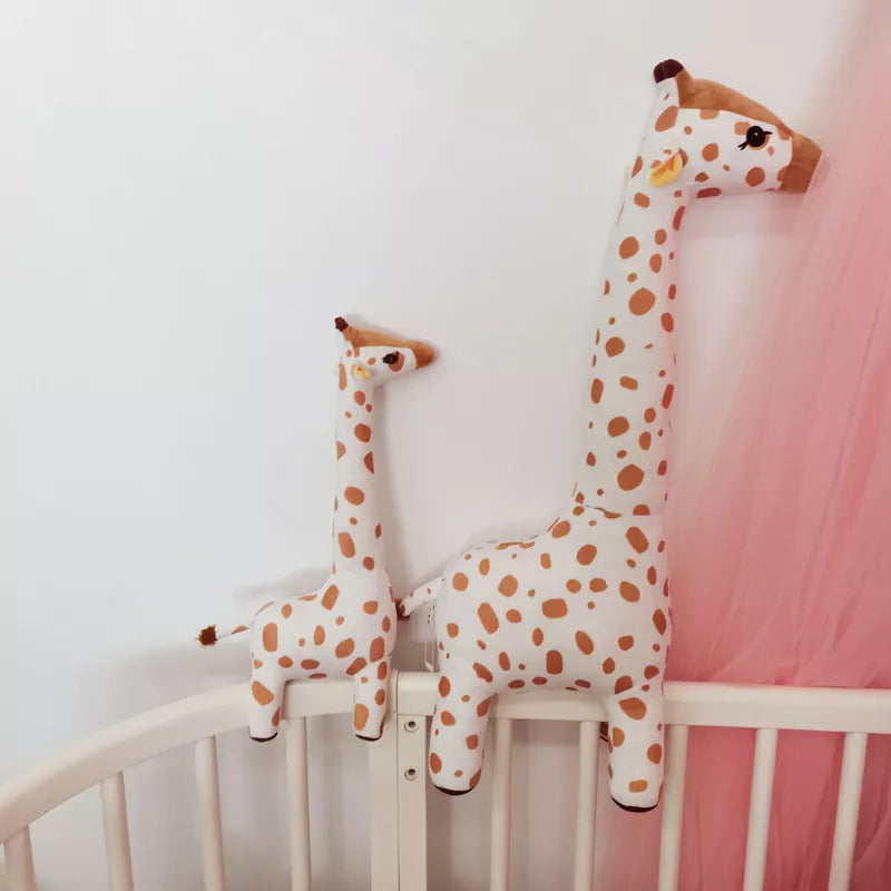 Peluche girafe géante