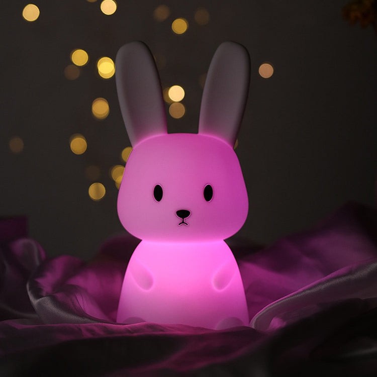 Veilleuse lapin 7 couleurs